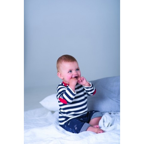 Baby Stripy Long Sleeve T