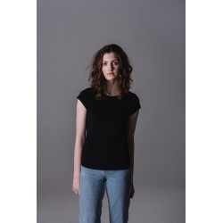 Women's Organic Roll Sleeve T