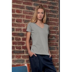 Woman's No Label Organic T V-Neck