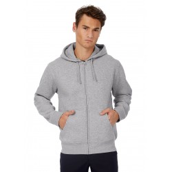 sweat capuche zippé homme