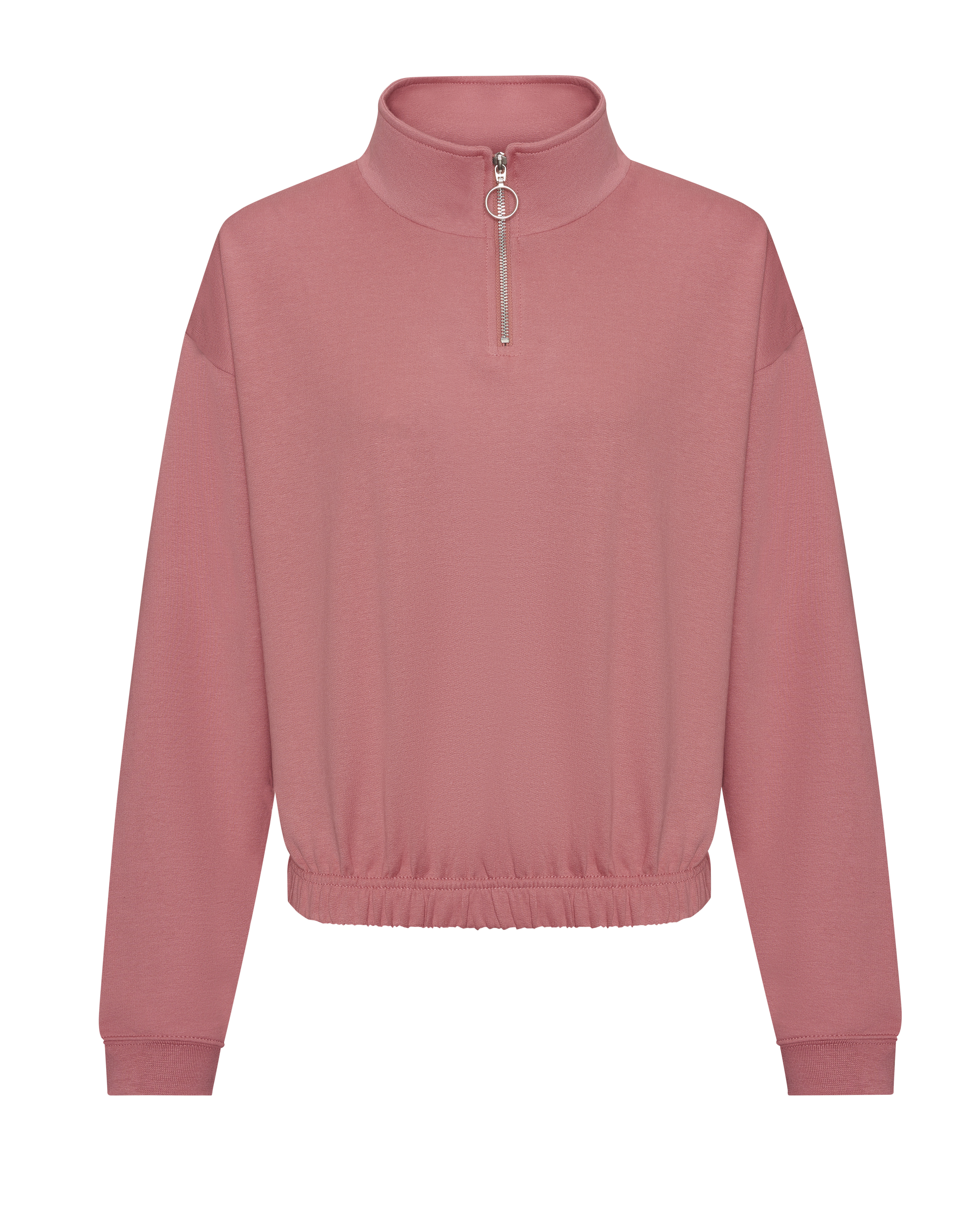 WOMEN'S CROPPED 1/4 ZIP SWEAT - vue 3