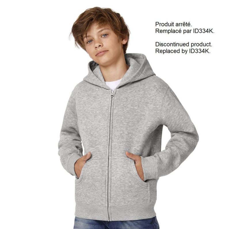 HOODED FULL ZIP KIDS