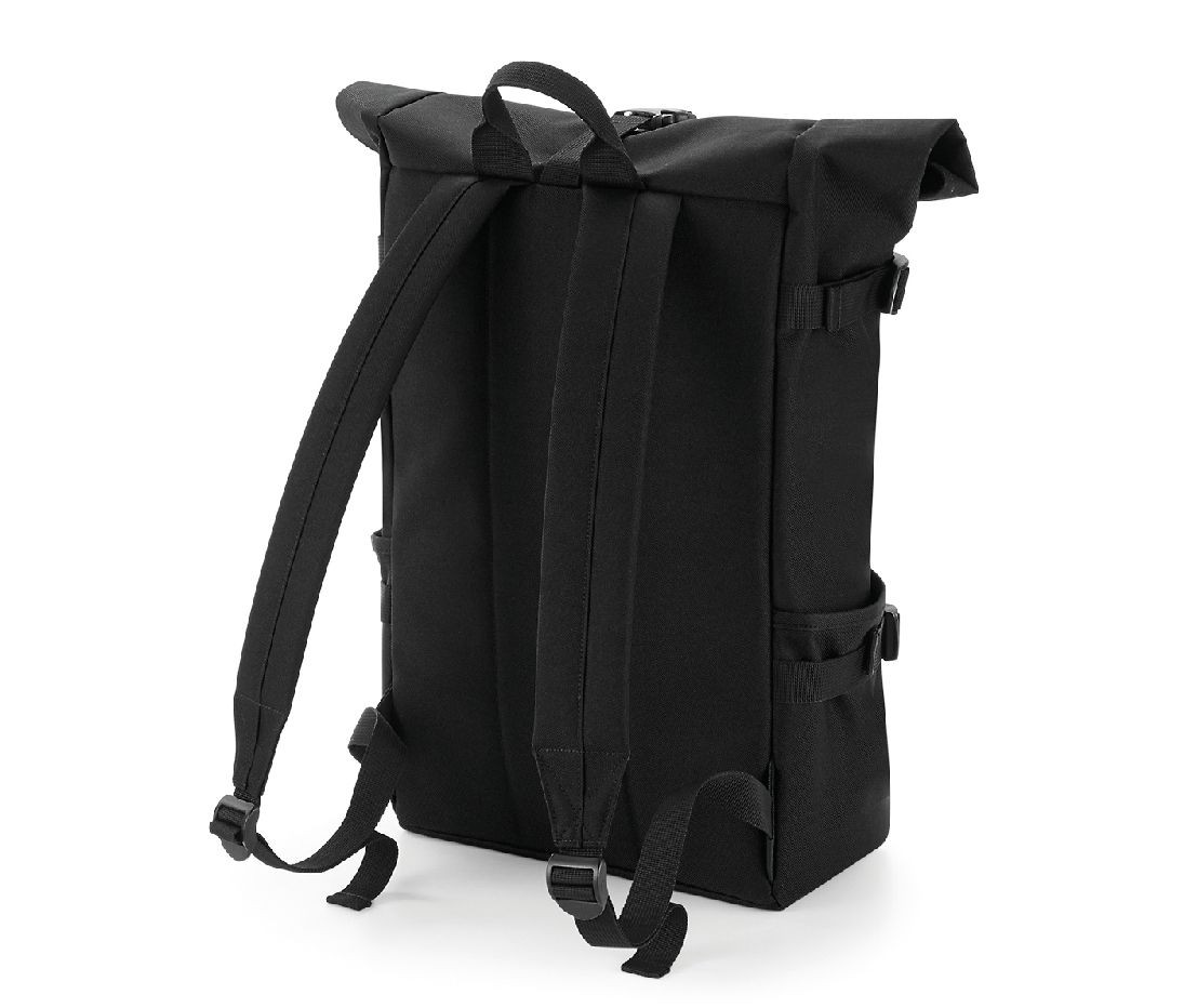 BLOCK ROLL-TOP BACKPACK - vue 2