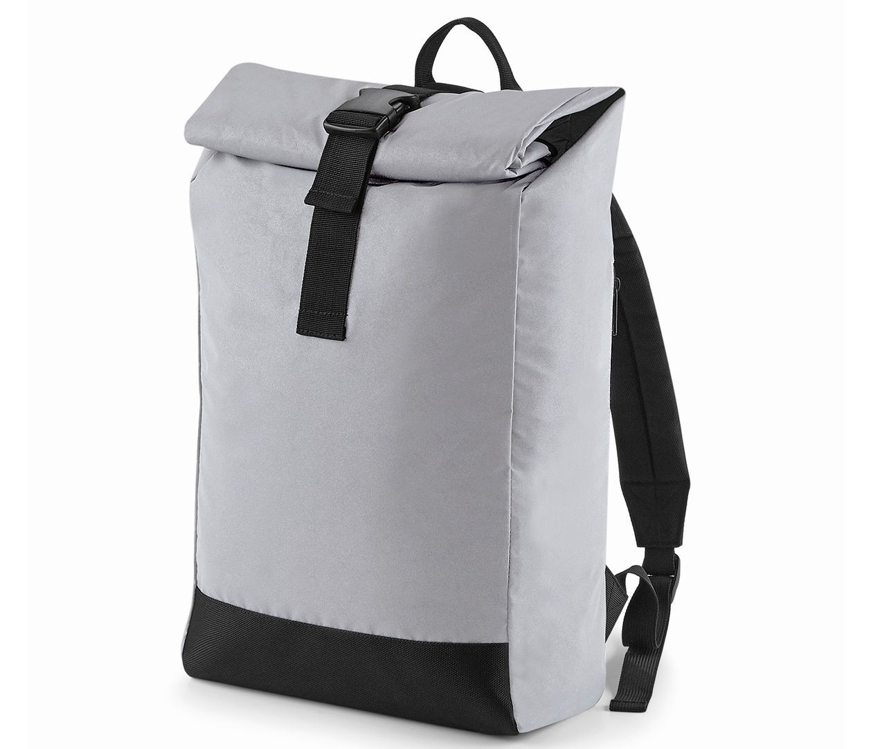 REFLECTIVE ROLL-TOP BACKPACK - vue 3