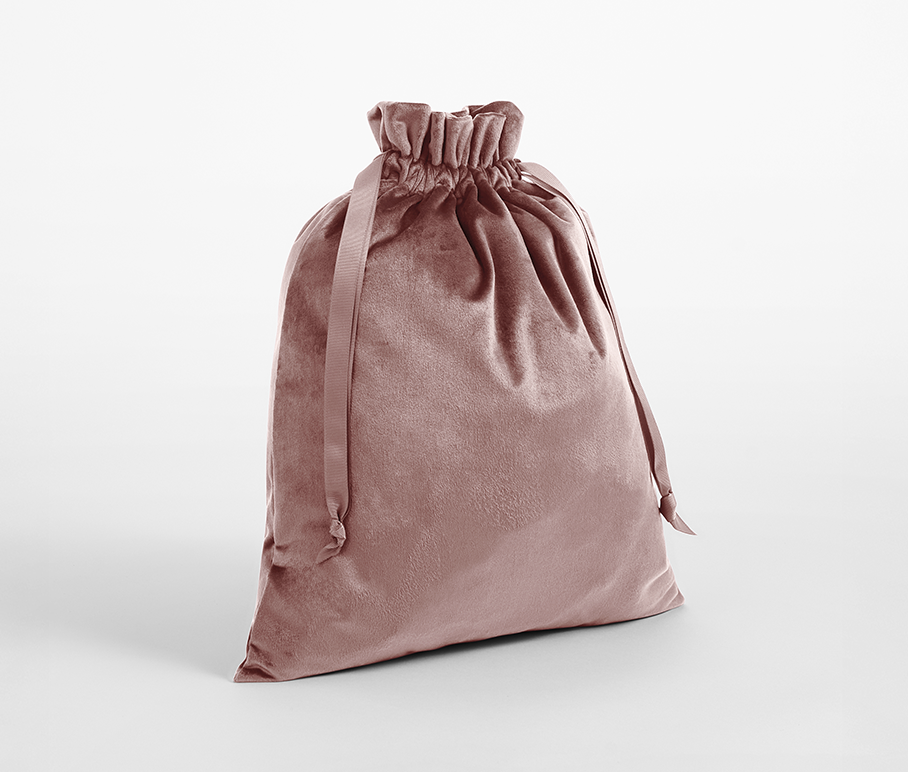 VELVET GIFTBAG WITH RIBBON DRAWSTRING - vue 6