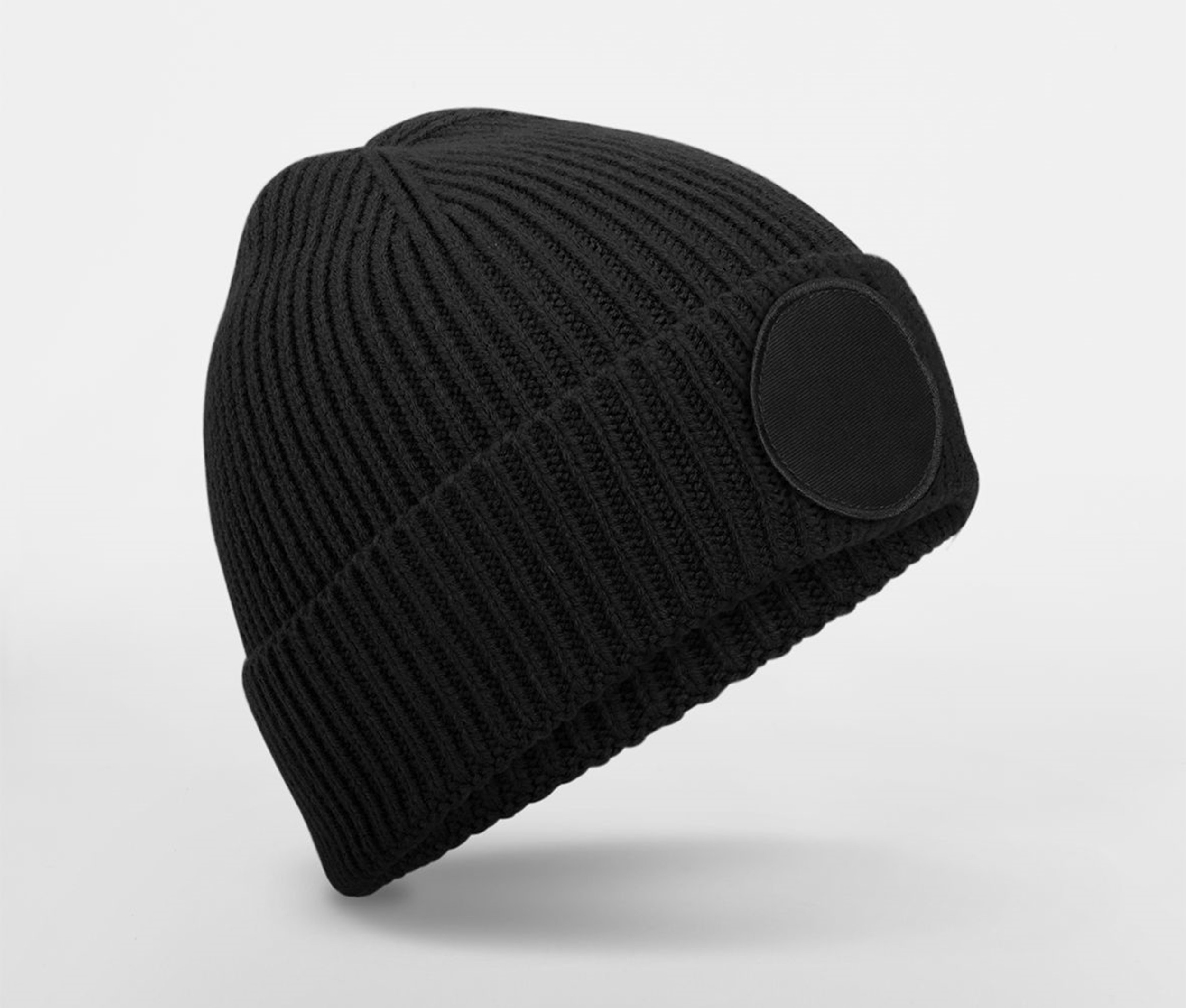 CIRCULAR FASHION PATCH BEANIE - vue 2