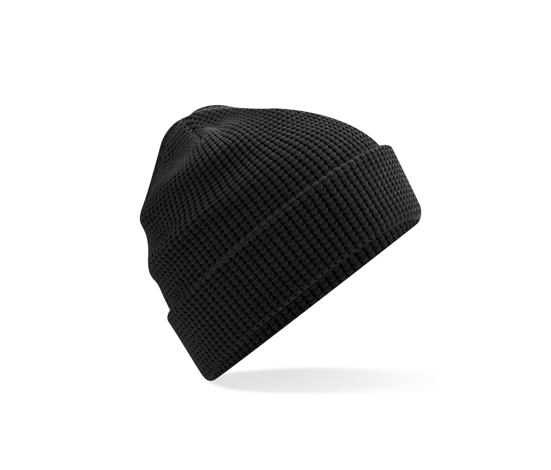 ORGANIC COTTON WAFFLE BEANIE - vue 2