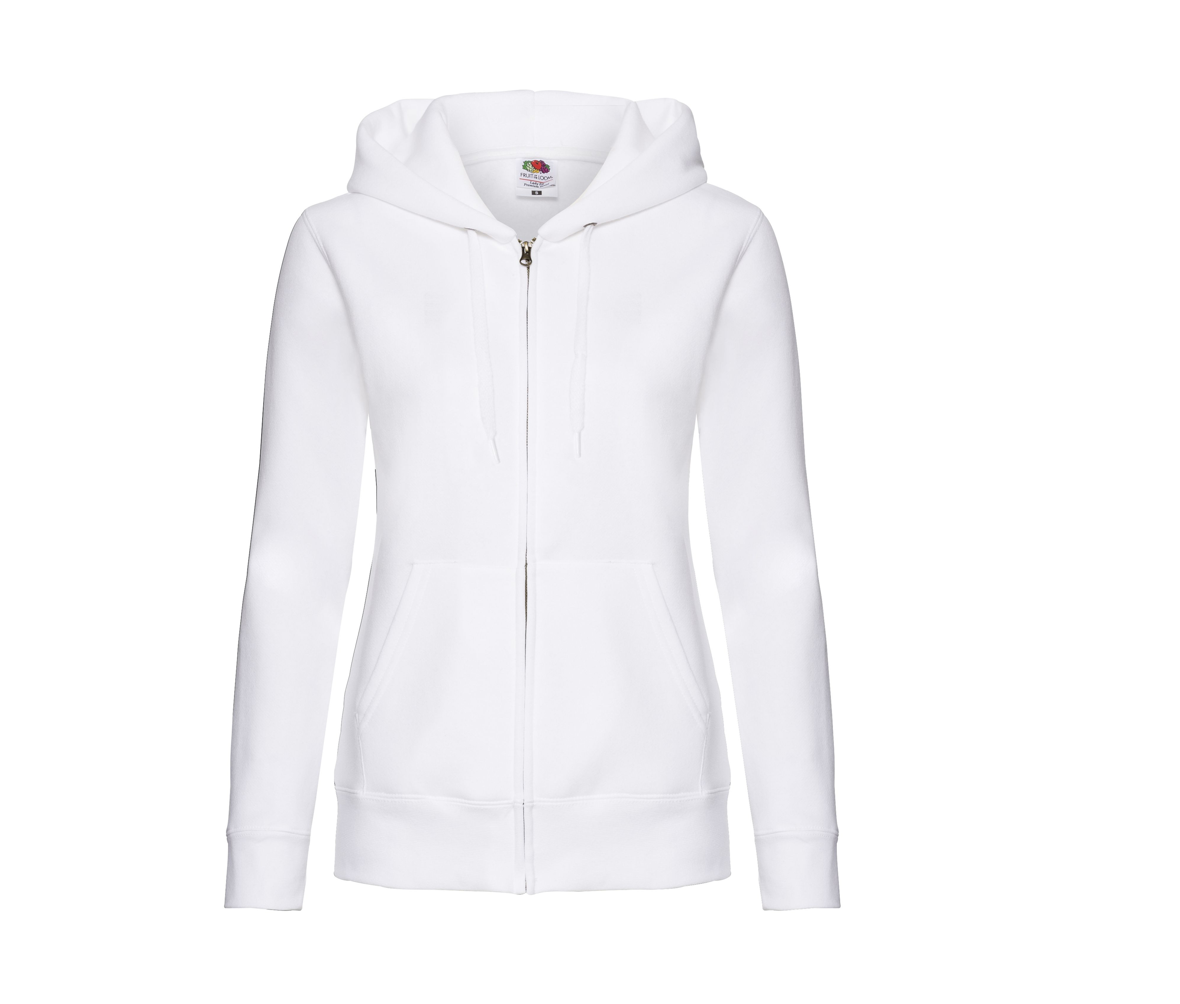 LADIES PREMIUM HOODED SWEAT JACKET - vue 4