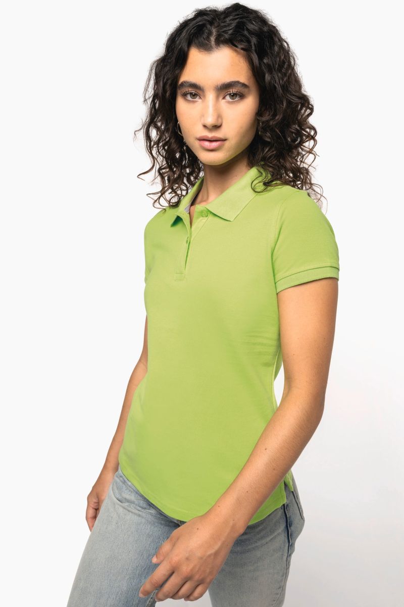 Polo manches courtes femme