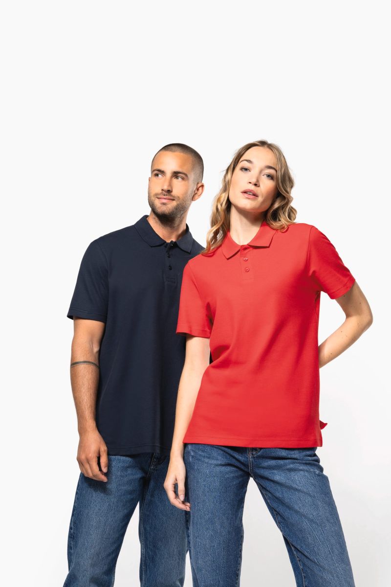 Polo piqué unisexe
