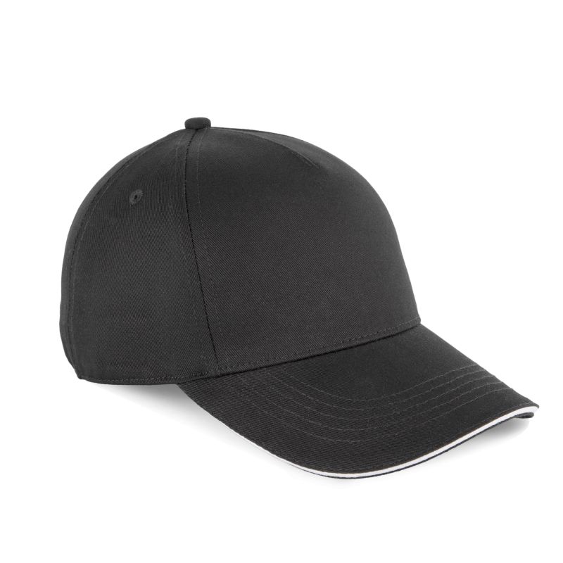 Casquette 5 panneaux avec sandwich - K-up Gold Label