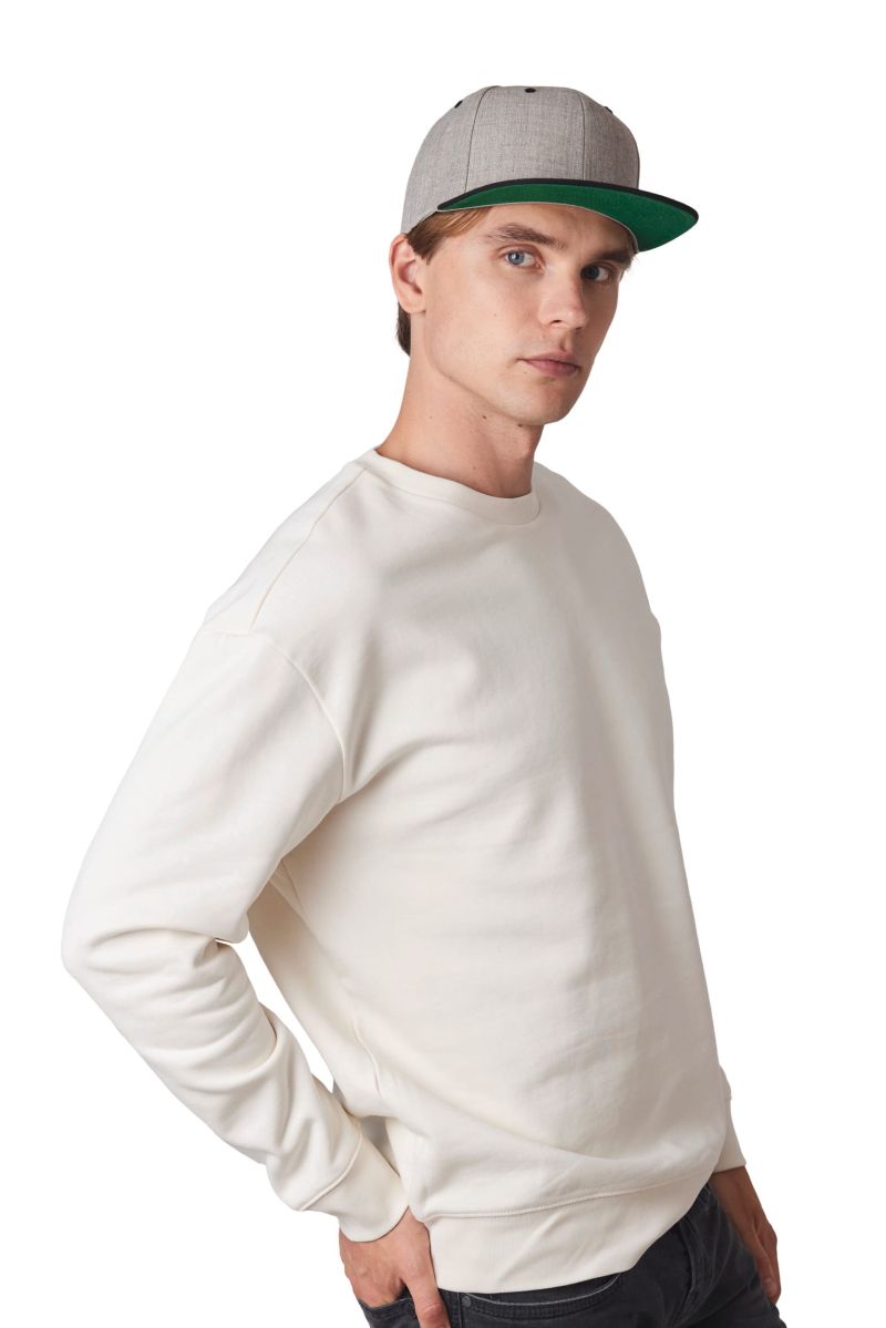 Casquette visière plate - 6 panneaux