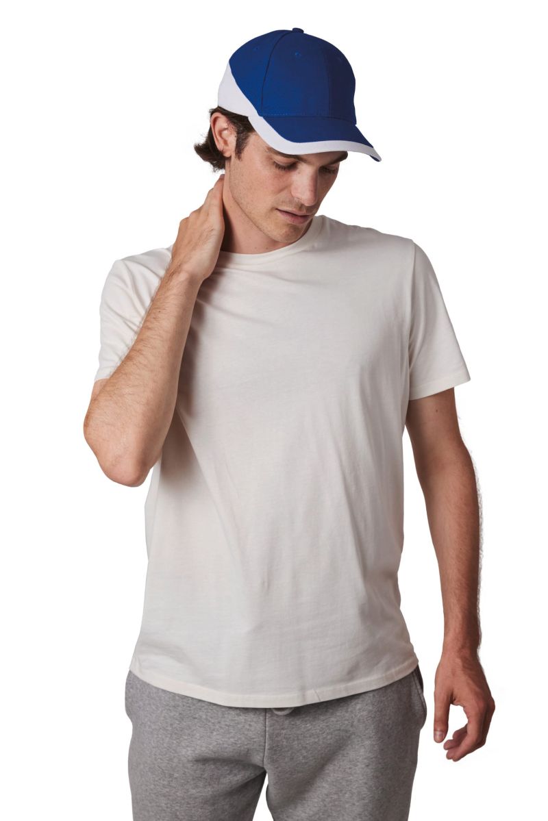 Racing - Casquette bicolore 6 panneaux
