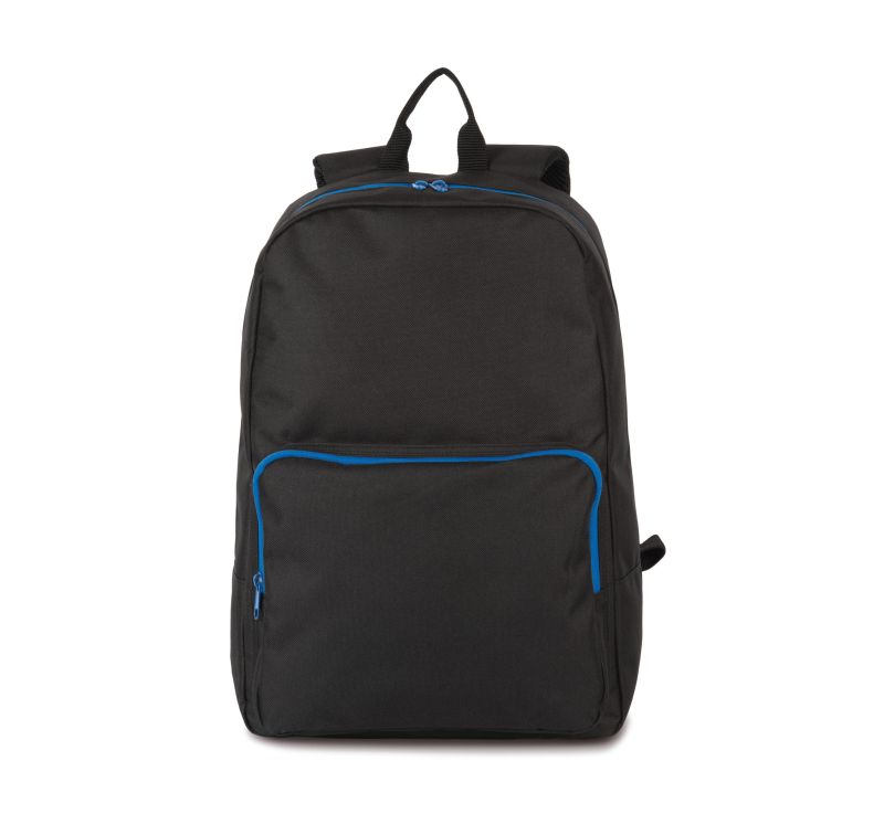 Sac à dos avec fermetures éclair contrastée