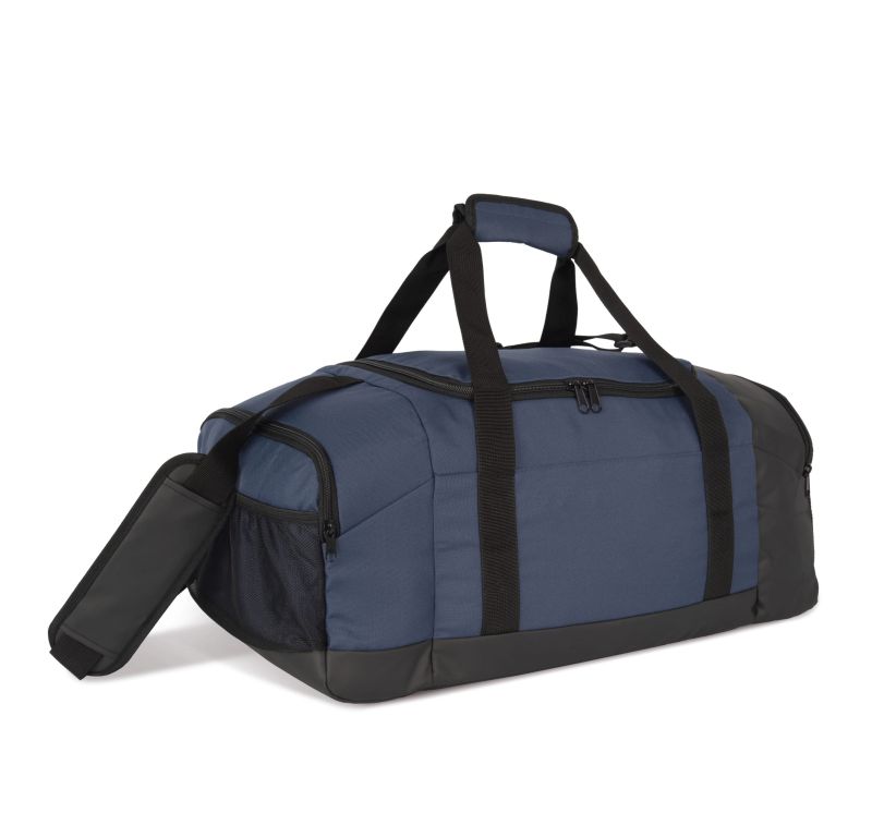 Sac de sport recyclé avec double compartiment latéral