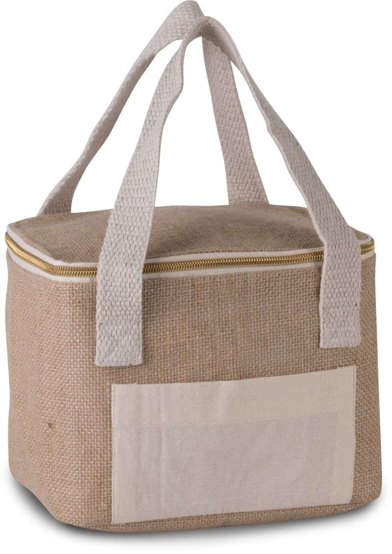 Sac isotherme en jute - petit modèle