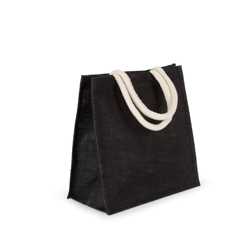 Sac style cabas en toile de jute - grand modèle