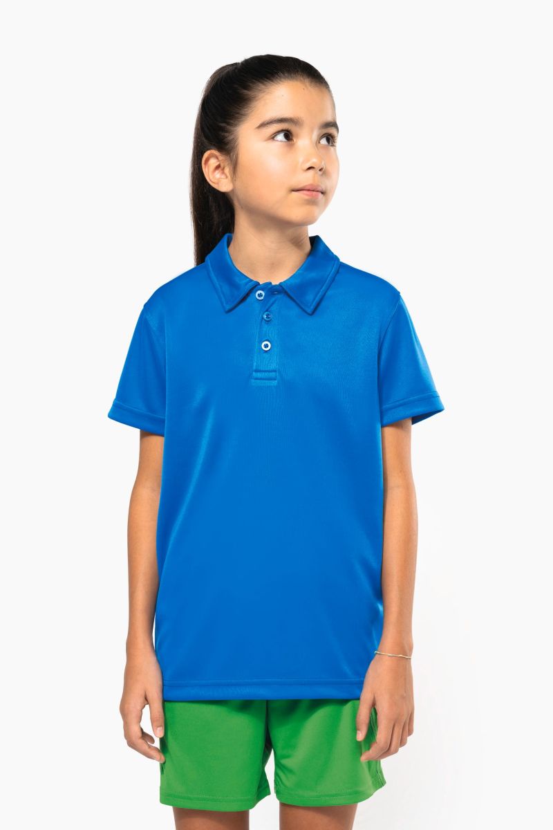 Polo sport manches courtes enfant