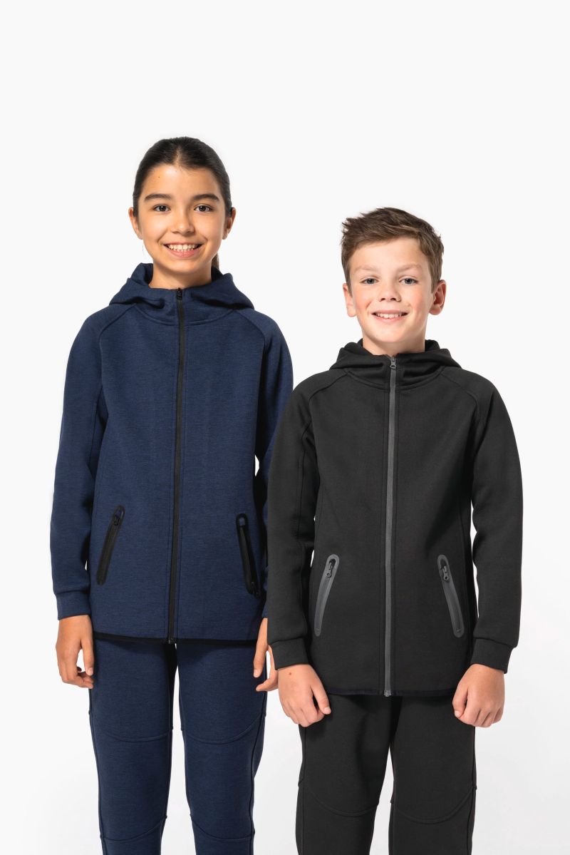 Veste à capuche performance enfant