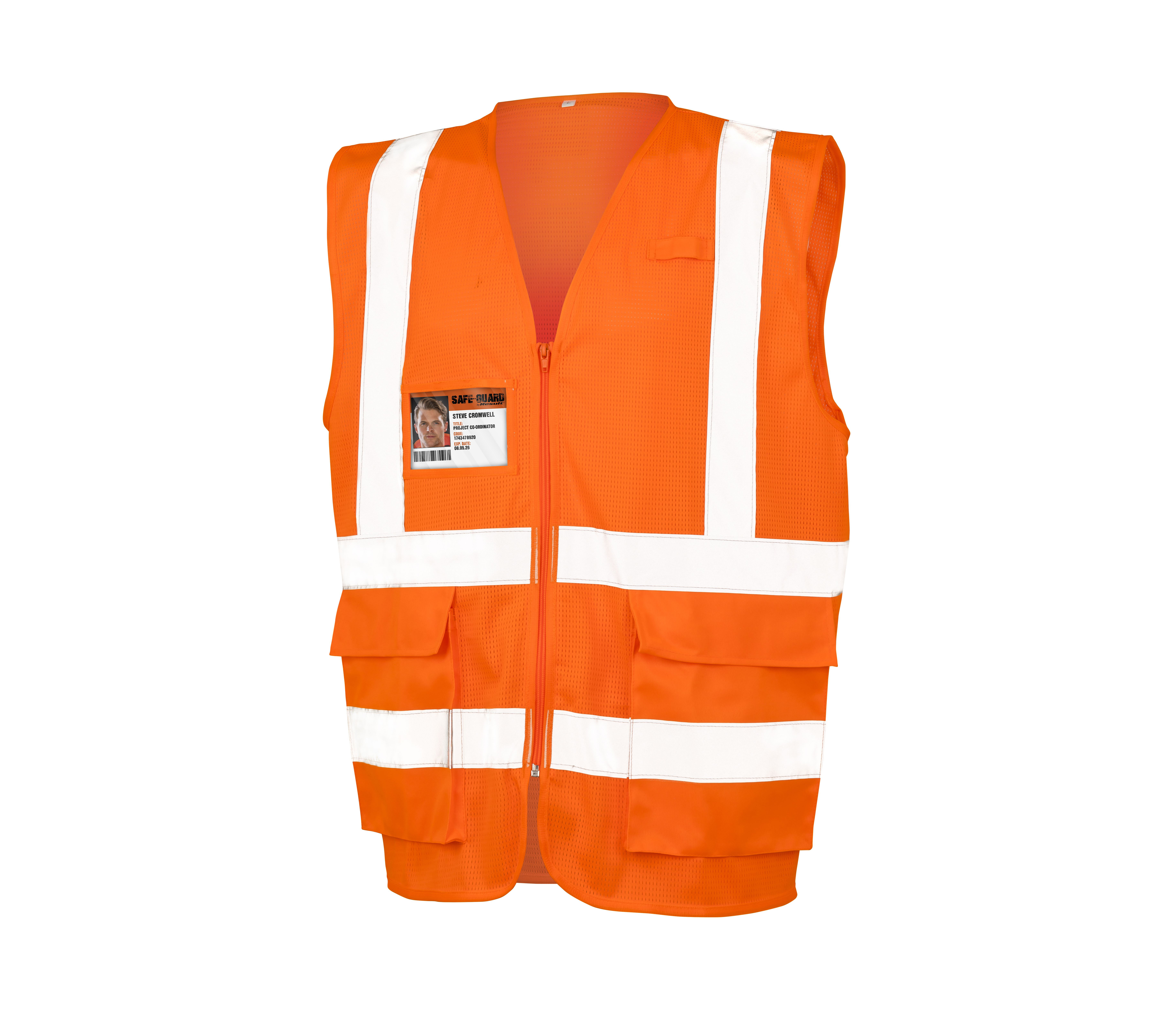 EXECUTIVE COOL MESH SAFETY VEST - vue 3
