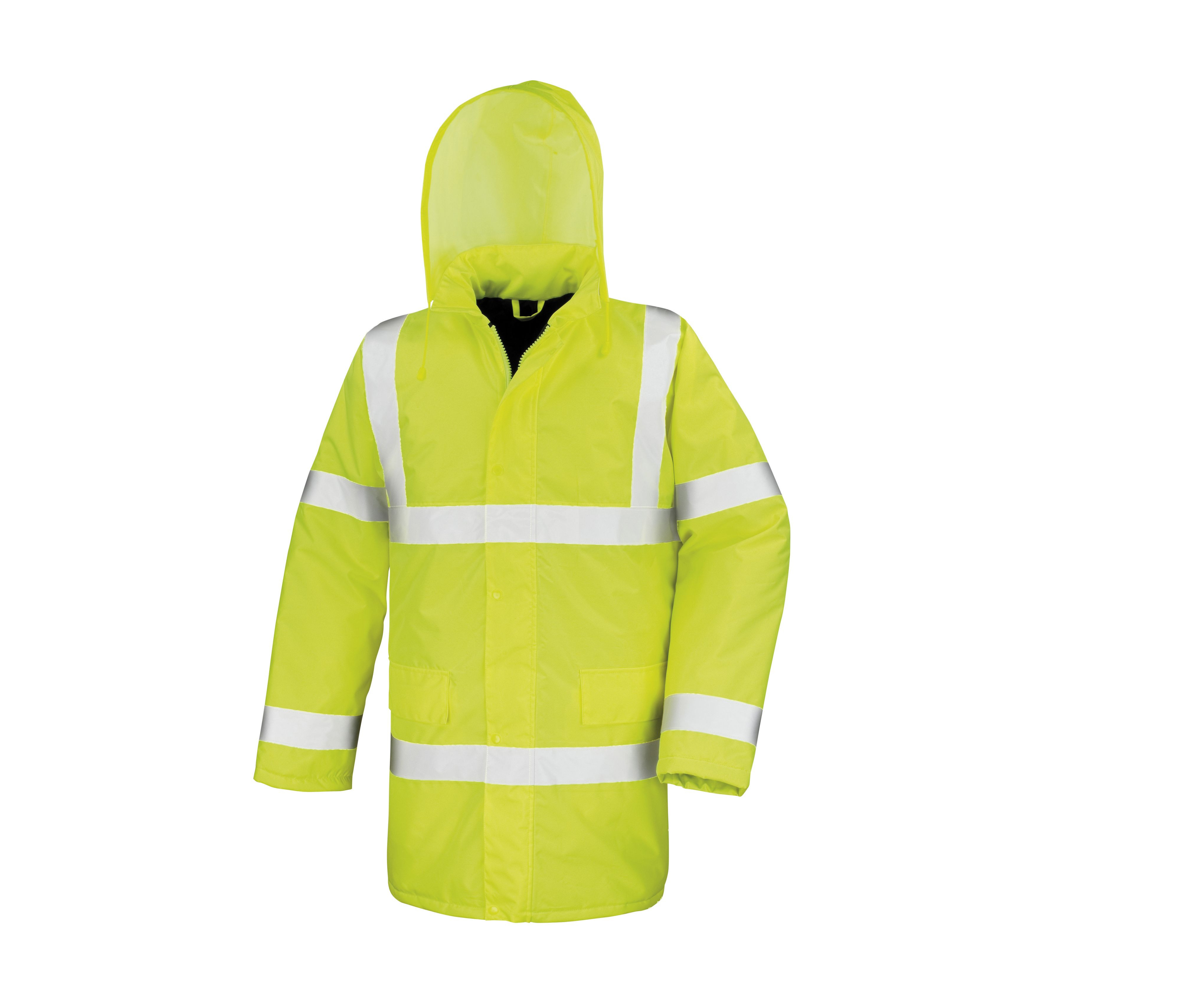 HI-VIS MOTORWAY SAFETY COAT - vue 3