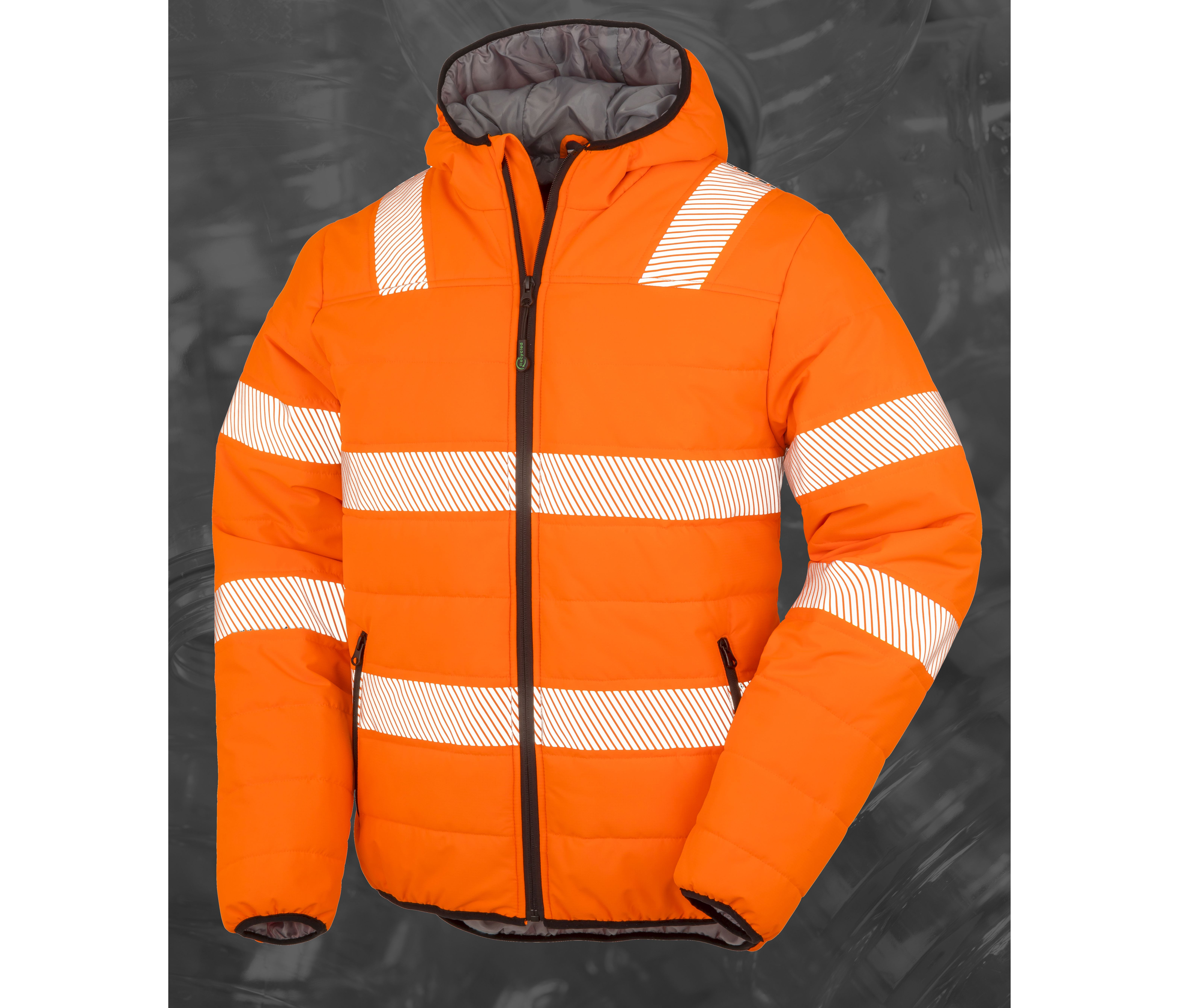 RECYCLED RIPSTOP PADDED SAFETY JACKET - vue 3