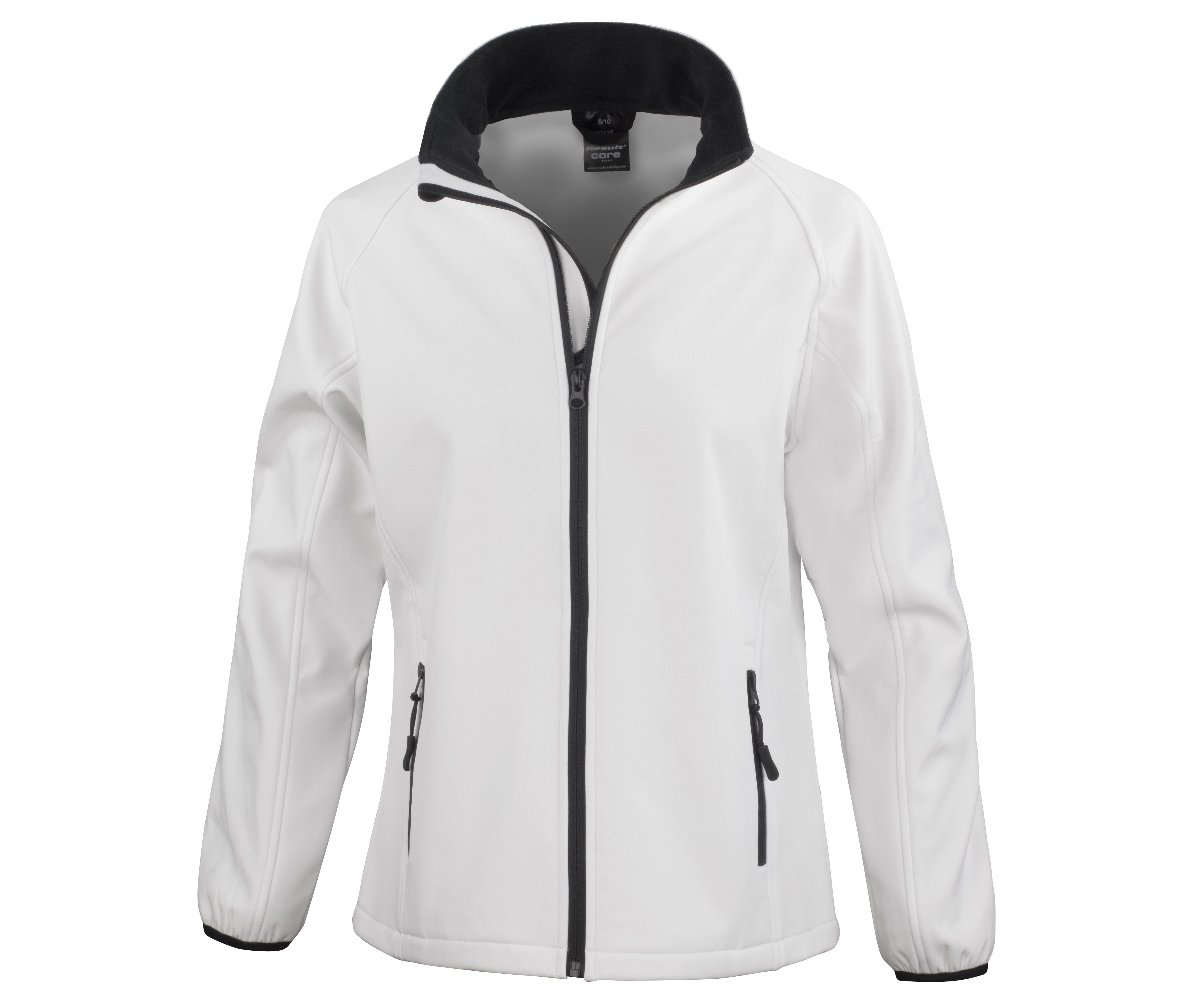 WOMENS PRINTABLE SOFTSHELL JACKET - vue 3