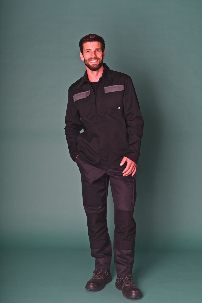VESTE EDEN POLY RECY/COTON