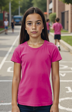 T-shirt fille m/courtes PENELOPE