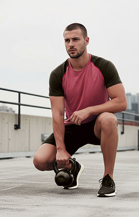 T-shirt technique LANDING