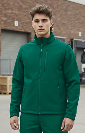 Veste sofshell manches amovibles HALIFAX