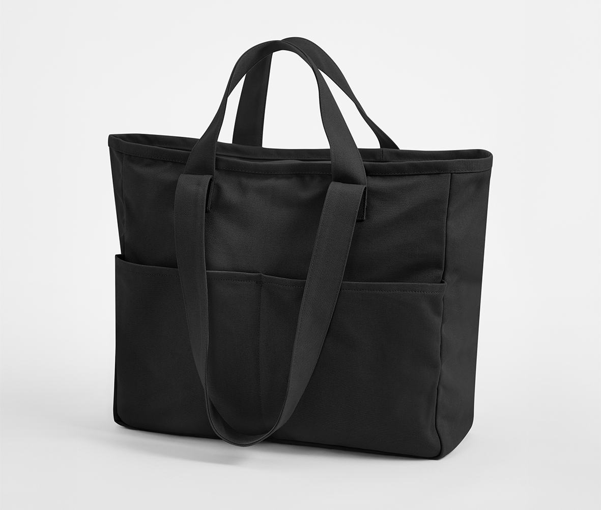 DUAL HANDLE CARGO POCKET TOTE - vue 2