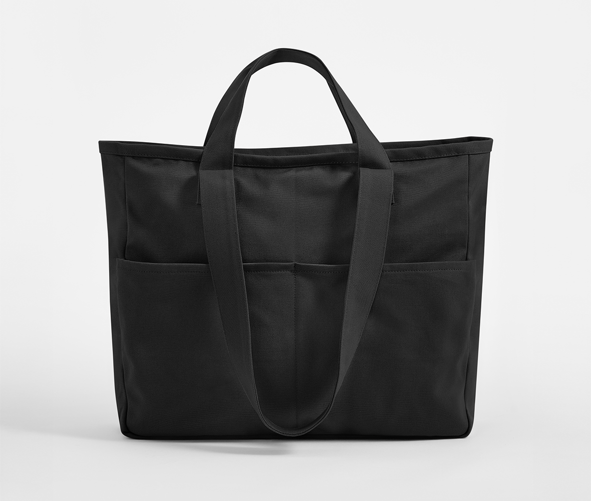 DUAL HANDLE CARGO POCKET TOTE - vue 3